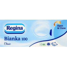 Papírzsebkendő/100 Regina Bianka 100 Classic