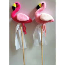 Dekoráció Ballagási Pálca Flamingó