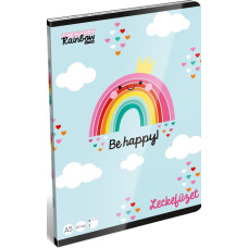 Füzet A/5 L-C 22 Lecke Lollipop Happy Rainbow 10db/csomag