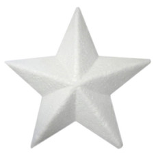 Ü.Polisztirol Csillag 10cm 10db/Csomag