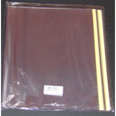 Tankönyvborító PVC Víztiszta 26*45 90micron 10db/csomag